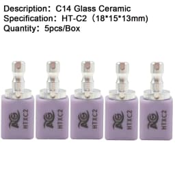 AG Lithium Disilicate C14 Dental Glass Ceramic Blocks LT/HT for CAD/CAM Sirona System Veneer Dentistry Materials Milling System