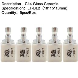 AG Lithium Disilicate C14 Dental Glass Ceramic Blocks LT/HT for CAD/CAM Sirona System Veneer Dentistry Materials Milling System