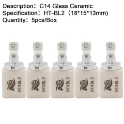 AG Lithium Disilicate C14 Dental Glass Ceramic Blocks LT/HT for CAD/CAM Sirona System Veneer Dentistry Materials Milling System