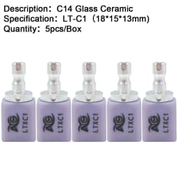 AG Lithium Disilicate C14 Dental Glass Ceramic Blocks LT/HT for CAD/CAM Sirona System Veneer Dentistry Materials Milling System