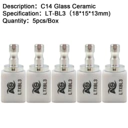 AG Lithium Disilicate C14 Dental Glass Ceramic Blocks LT/HT for CAD/CAM Sirona System Veneer Dentistry Materials Milling System