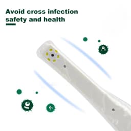100pcs/box Dental Intraoral Camera Sheath Disposable Protective Cover Intraoral Camera Sleeves Oral Endoscope Sheath Clinic