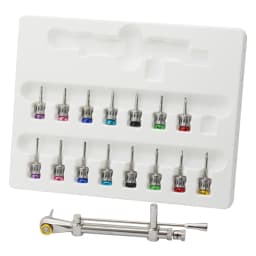 1Box AG Dental Implant Screwdriver Torque Wrench with Self-Sealing Sterilization Bag with 16Pcs Screw Driver Restoration Tools