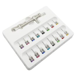 1Box AG Dental Implant Screwdriver Torque Wrench with Self-Sealing Sterilization Bag with 16Pcs Screw Driver Restoration Tools
