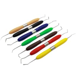 AG 1Set Double-Head Dental Composite Resin Filling Spatula Restoration Resin Filler Restoration Instrument Dentist Tools