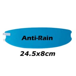 1-2Pcs Motorcycle Helmet Clear Rainproof/Anti-fog Film Helmet Lens Durable Nano Coating Sticker Safety Driving Moto Accessories