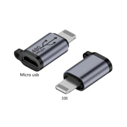 TypeCFemale to Mini USB/Type C/ios Female to Micro USB/Micro USB Female to Type C/Micro USB Female to Mini USB Connector Adapter