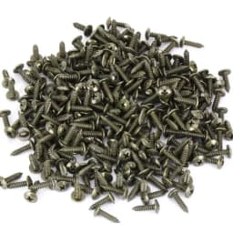 100Pcs-10Pc Mixed Car Metal Screw Tapping Fastener Clip U-Type Clip with Screw Anti-rust Protection Clip Screw Buckle Iron Sheet
