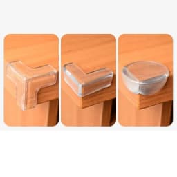 4/10pcs Children Anti Collision Corner Edge Protection Guards Baby Safety Corner Silicone Protector Table Soft Transparent