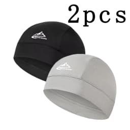 Cooling Skull Cap Helmet Lining Breathable Sweat Wicking Cycling Sports Running Hat Comfortable Outdoor Hiking Cap Quick Dry Cap