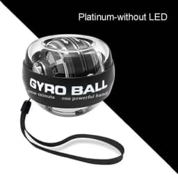 Self-starting Gyro Ball Gyroscopic Power Wrist Ball Forearm Exerciser Arm Hand Muscle Force Trainer Gyroball Home Gym