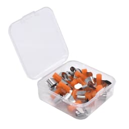 AG 20pcs/Box Dental Forming Sheet Orthodontic Sectional Contoured Metal Matrice Dentistry Matrix Bands Automatrix Locker