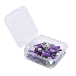 AG 20pcs/Box Dental Forming Sheet Orthodontic Sectional Contoured Metal Matrice Dentistry Matrix Bands Automatrix Locker