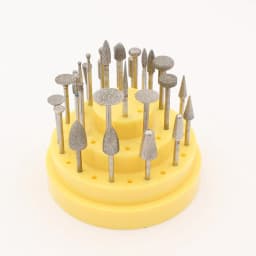 Dental Light Curing Resin Polishing Kit for Low-Speed Handpiece Porcelain Teeth Polish Silicon Rubber Silicon Carbide Grinding