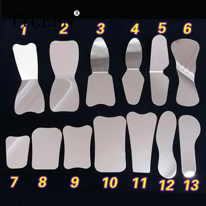 1pc Dental Folding stainless steel Reflector Orthodontic Fold Mirrors Double Sided Photography Reflector Dentist Mirror clinic