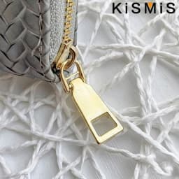 KISMIS Long Wallets Women Zipper Purse and Wallet New Fashion PU Leather Ladies Dinner Mobile Phone Bags Card Package Black