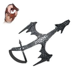 Hot Leather Dragon Glove Gift Braided Retro Bracelet Wristband Wrap Adjustable Hand Dragon Mittens Men