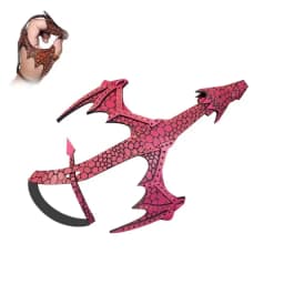 Hot Leather Dragon Glove Gift Braided Retro Bracelet Wristband Wrap Adjustable Hand Dragon Mittens Men