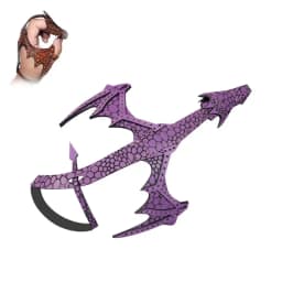 Hot Leather Dragon Glove Gift Braided Retro Bracelet Wristband Wrap Adjustable Hand Dragon Mittens Men