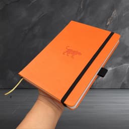 BUKE Tiger Dotted Journal, 160gsm Thick Paper Dot Grid Notebook 160 Pages Numbered, 5*5mm DOT-GRID Layouts