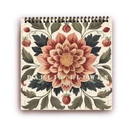 Spiral Colouring Book 30 Sheets 8.3x 8.3 Inches 100gsm Thick Paper, For Relief, Anxiety, Perfect for Many Holiday Gifts