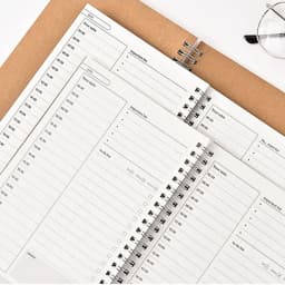 Daily Weekly Planner Notebook Spiral Agenda Daily Schedule Journal Notebooks Time To Do List Office Stationery School Supplies