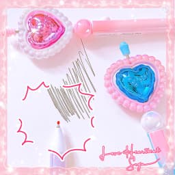 pretty stationery items back to school Writing pens heart love gel pens Elegant pens Kawaii Stationery supplies cute pens