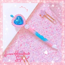 pretty stationery items back to school Writing pens heart love gel pens Elegant pens Kawaii Stationery supplies cute pens