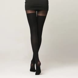 Faux Thigh-High Patterned Tights Hot High Waist Stretchy Pantyhose Women's Stockings & Hosiery - For Fall