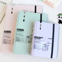 Bview Art High-value A7 small notebook portable pocket book, loose-leaf notebook detachable notepad