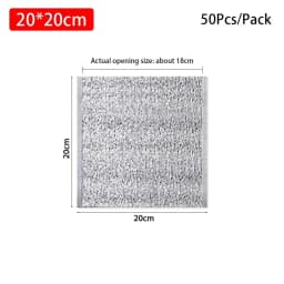 Aluminum Foil Cooler Bag Insulation Folding Picnic Portable Food Thermal Packing Bag Food Delivery Drink Carrier Insulated Bag