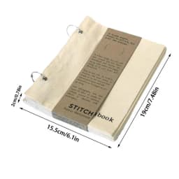 Blank Fabric Sketchbook Blank Notebook Book Art Sketchbook With Unique Folding Design For Drawing Enthusiasts Writers