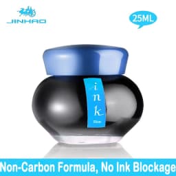 JINHAO 100/50ml Non-carbon Fountain Pen Ink Cartridge Refill Glass Bottled Fountain Pen Ink School Office Supplies Stationery