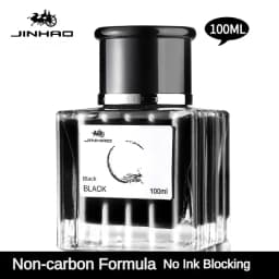 JINHAO 100/50ml Non-carbon Fountain Pen Ink Cartridge Refill Glass Bottled Fountain Pen Ink School Office Supplies Stationery