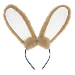 Funny Upright or Lop-ear Plush Bunny Ear Hair Hoops Women Girl Headband Cosplay Costume Accessories Party Headgear for Christmas
