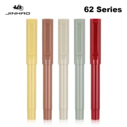 Jinhao 62 Fountain Pen Luxury Elegant Calligraphy Writing ink Pens F EF Nib Pen beginner Office School Supplies Stationery