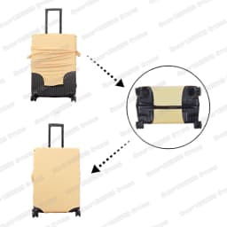 Graffiti Female Bear Doll Luggage Cover for Travel Women Men Travel Accessories Anti-dust Elastic Suitcase Trolley Case Covers