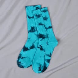 New Men and Women Tie-dye Socks Spring and Autumn Ins Socks European and American Skateboard Socks Long Tube Couple Socks