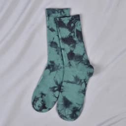 New Men and Women Tie-dye Socks Spring and Autumn Ins Socks European and American Skateboard Socks Long Tube Couple Socks