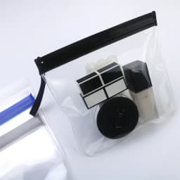 1/2/4pcs Luggage Transparent Travel Use Leakproof Flight Make Up Waterproof For Women Reusable Airport Security Storage bag