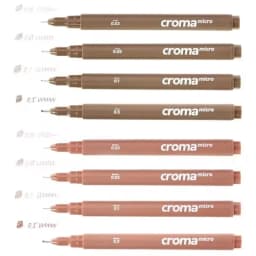 Pigment Liner Pigma Pen 0.1mm/0.03mm/0.05mm/0.5mm/1mm Different Tip Black Fineliner for Sketching Drawing Micron Ink Marker Pen