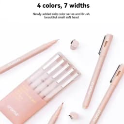 Pigment Liner Pigma Pen 0.1mm/0.03mm/0.05mm/0.5mm/1mm Different Tip Black Fineliner for Sketching Drawing Micron Ink Marker Pen