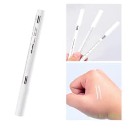 10x Skin Marker Waterproof Positioning Pen White Surgical Skin Marker Eyebrow Makeup Pen Makeup Position Mark Tools