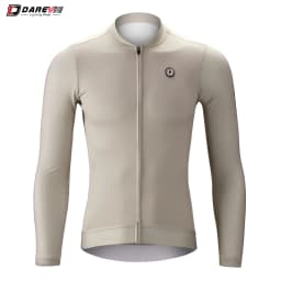 DAREVIE Cycling Jersey Long Sleeve Pro Aero Small Size 3D Bubble Mesh Cycling Jersey Men Women Breathable Man Cycling Maillot
