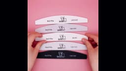 5/25Pcs/Lot Nail File Mix Color 80/100/150/180/240 Grit Professional Sandpaper Cuticle Remover Buffer Files Manicure Tool Set