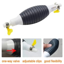 Car Fuel Hand Primer Pump Rubber Manual Petrol Diesel Gas Liquid Transfer Pump Fit For Ford Chevy VW Audi BMW