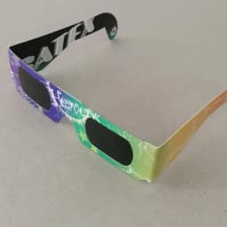 1/5/10pcs Paper Solar Eclipse Glasses Anti-uv Viewing Glasses Safe Shades Observation Solar Glasses Protect Eyes Random Color
