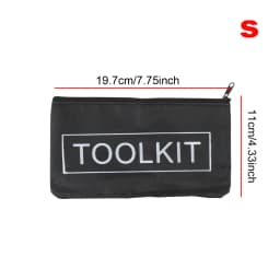Multi-function Portable Bag Hardware Toolkits Small Tool Bag Waterproof Organizer High Quality Zipper Canvas Oxford Storage Bags