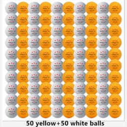 New Huieson 3 Star 20~100 PCS ABS 40+ Material Professional Table Tennis Balls TTF Table Tennis Ping Pong Balls For Competition
