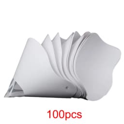 Paint Filter Paper 10x19 cm 100 Microns Car Paint Spray Mesh Paper Filter Funnel Strainer Disposable Conical Straining Funnel